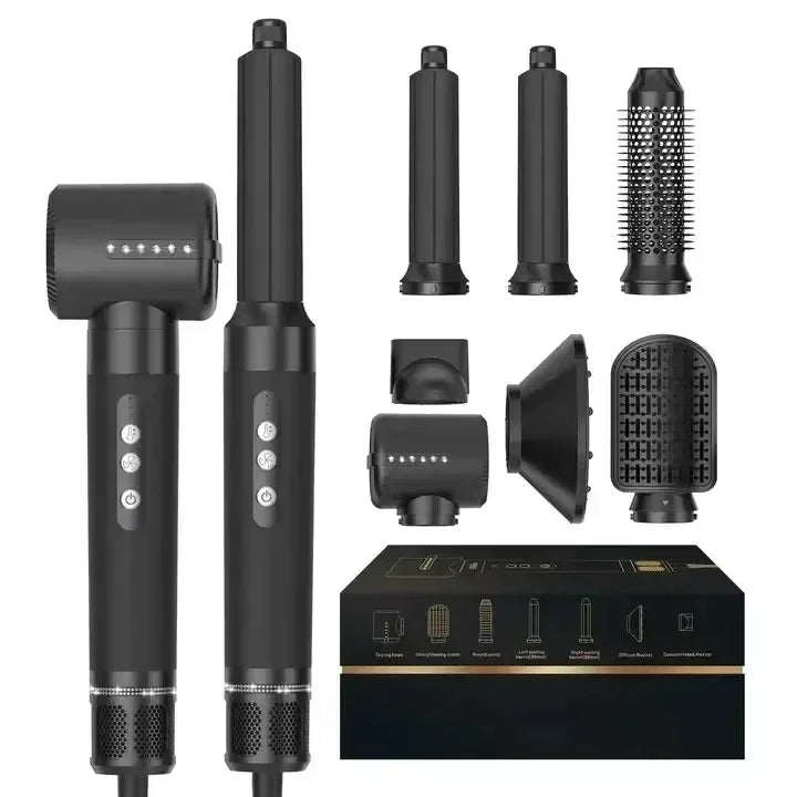 7-in-1 Brushless Hair Dryer Styler, 1200W