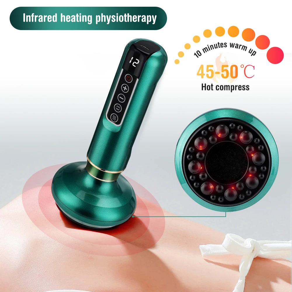 Electric Cupping Set, 6-Level Suction