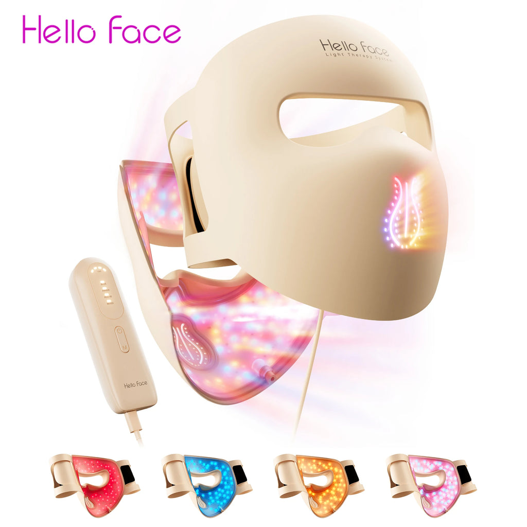 311 LED Silicone Face Mask, 4 Modes, 460–850 nm