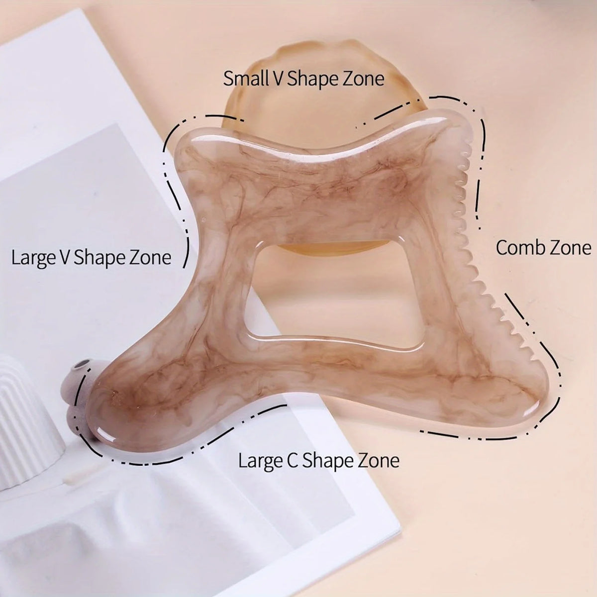 Resin Gua Sha Board for Face and Neck