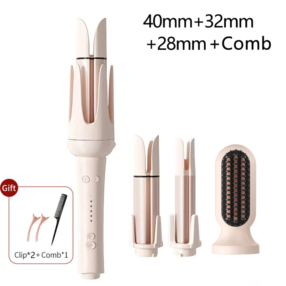 Automatic Ionic Curling Iron, Anti-Tangle