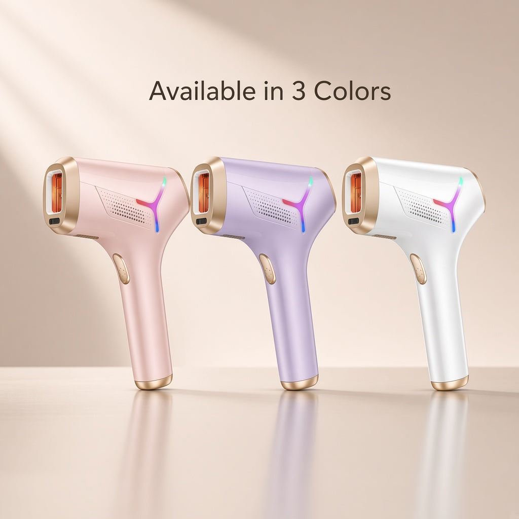 Whole Body IPL Hair Removal Device for Women & Men, Pulsed Light for Legs, Arms, Underarm & Bikini Line, At-Home Hair Reduction, [999,999] Flashes